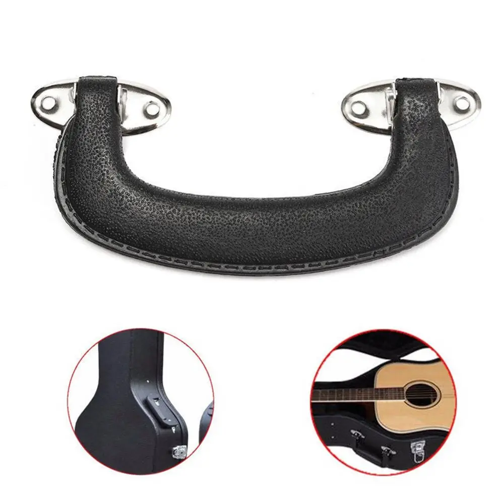 152mm Black Plastic Carrying Handle Grip For Guitar Case Replacement Suitcase Box Luggage Handle Grip