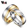 93314-fcf056.jpg Vnox Rings For Women Man Wedding Ring Gold Color 316L Stainless Steel Promise Couple Jewelry