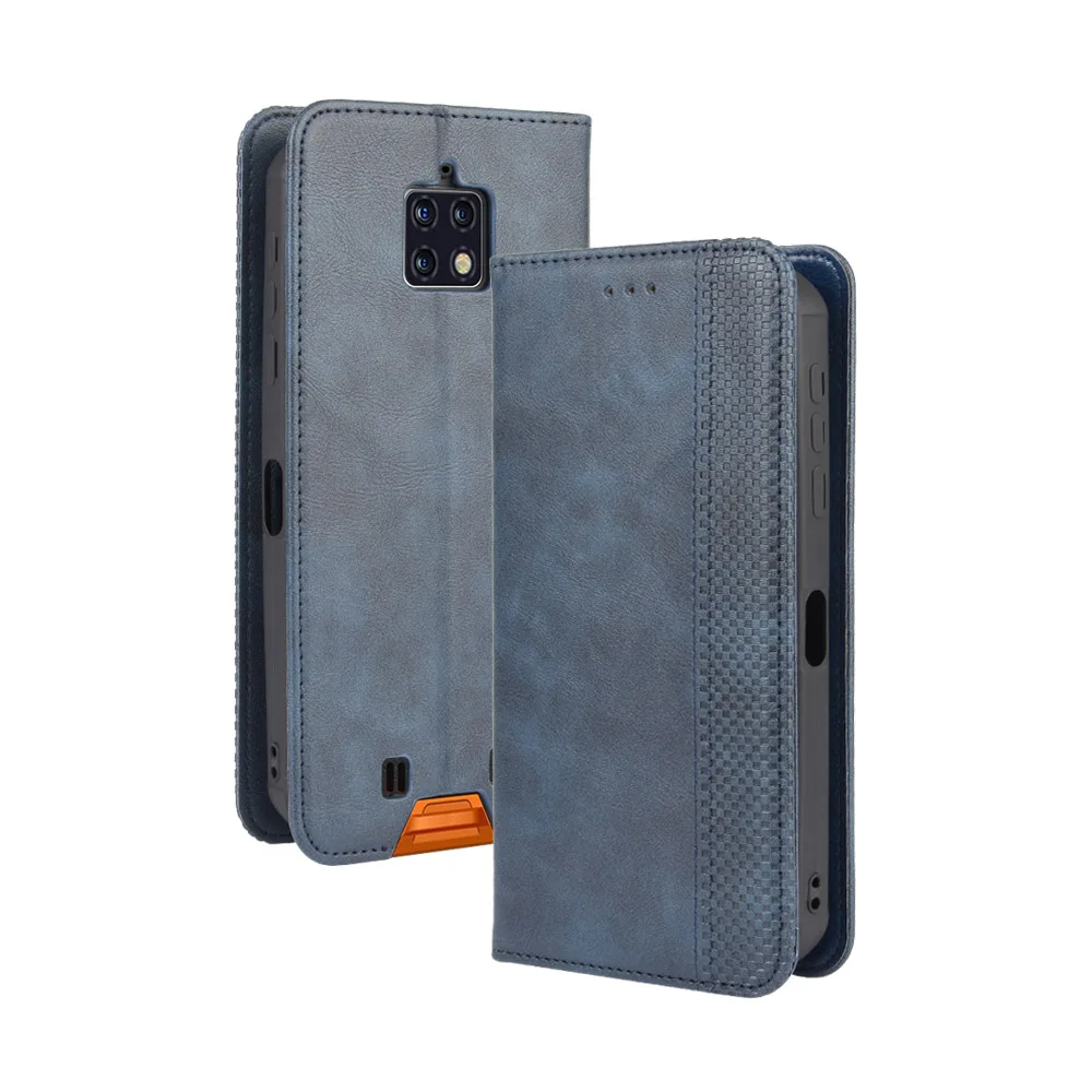 Oukitel WP6 Case OukitelWP6 Wallet Flip Style Vintage Imprint Leather Phone Back Cover For Oukitel WP6 W P 6 With Photo Frame