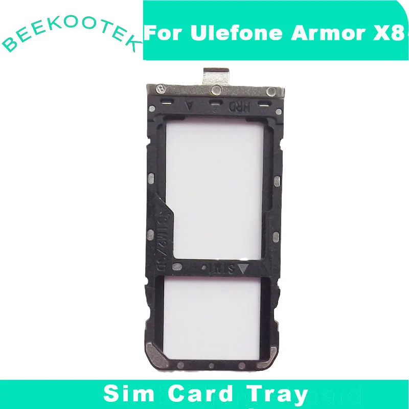 

New Original Ulefone Armor X8 SIM Card Holder Tray Slot SIM Card Holder Adapter Socket For Ulefone Armor X8 Smart Phone