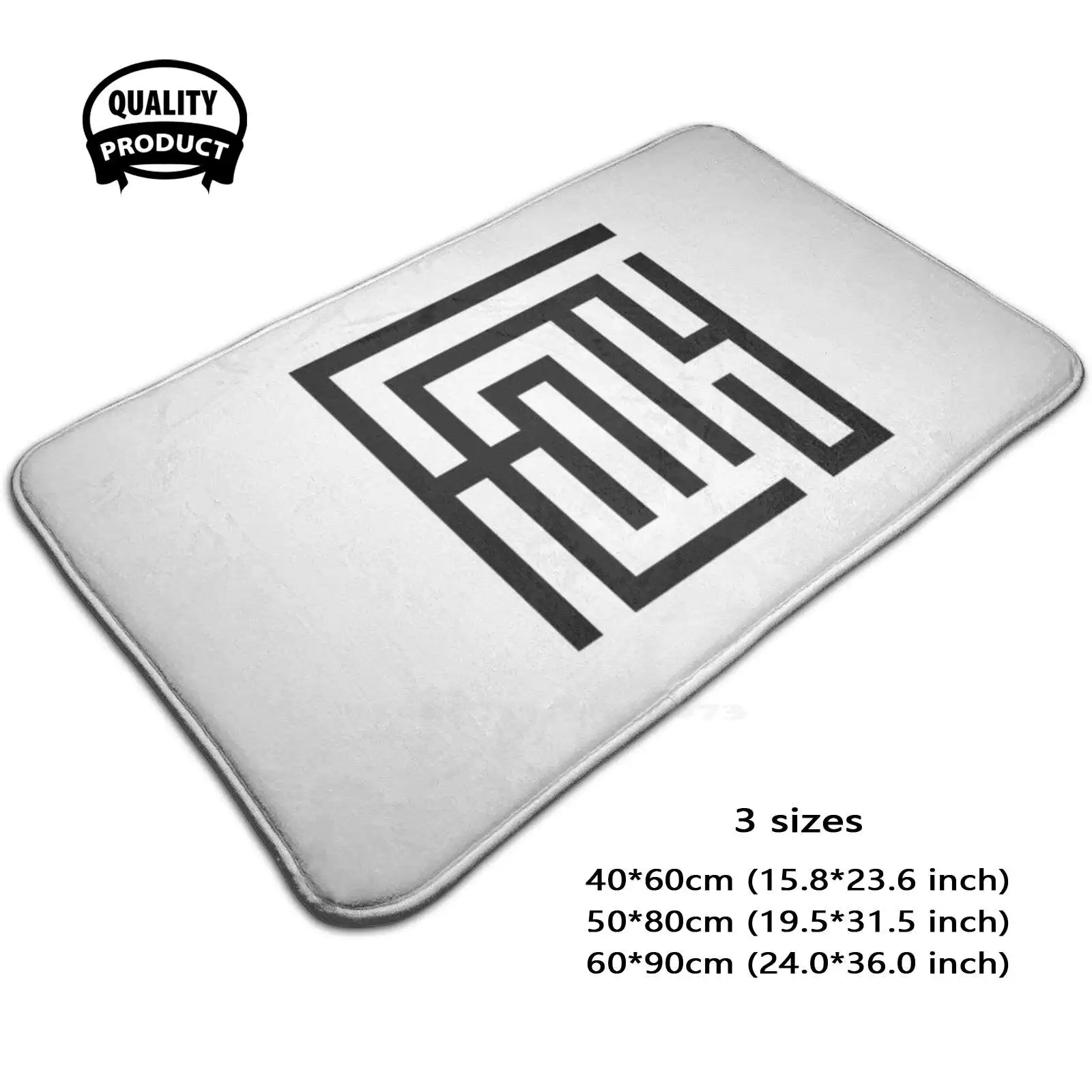 Logo Soft Cushion Car Home Carpet Door Mat Fenty Logo Beauty Goodies Gloss