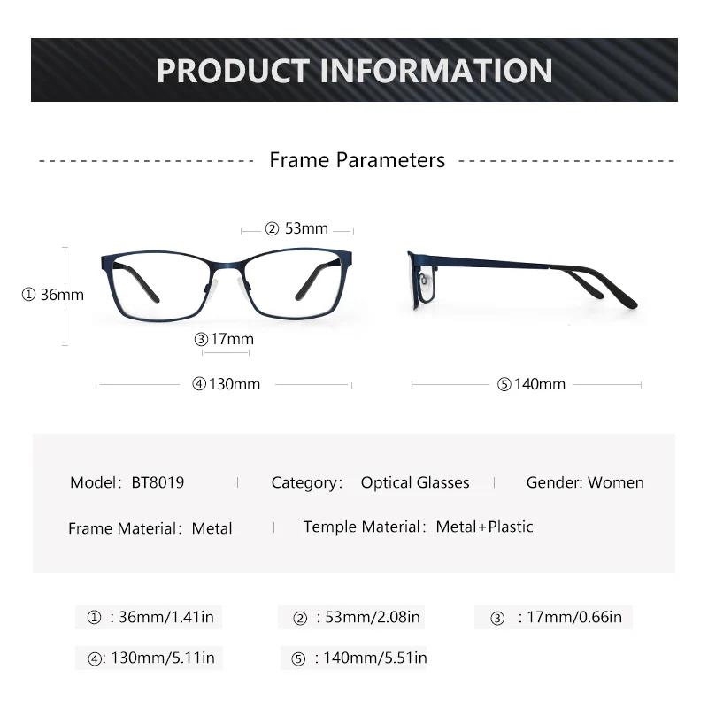 ZENOTTIC Metal Full Rim Glasses Men Rectangle Anti-Radiatio Optical Spectacles Luxury Brand Designer Myopia Eyeglasses Frames