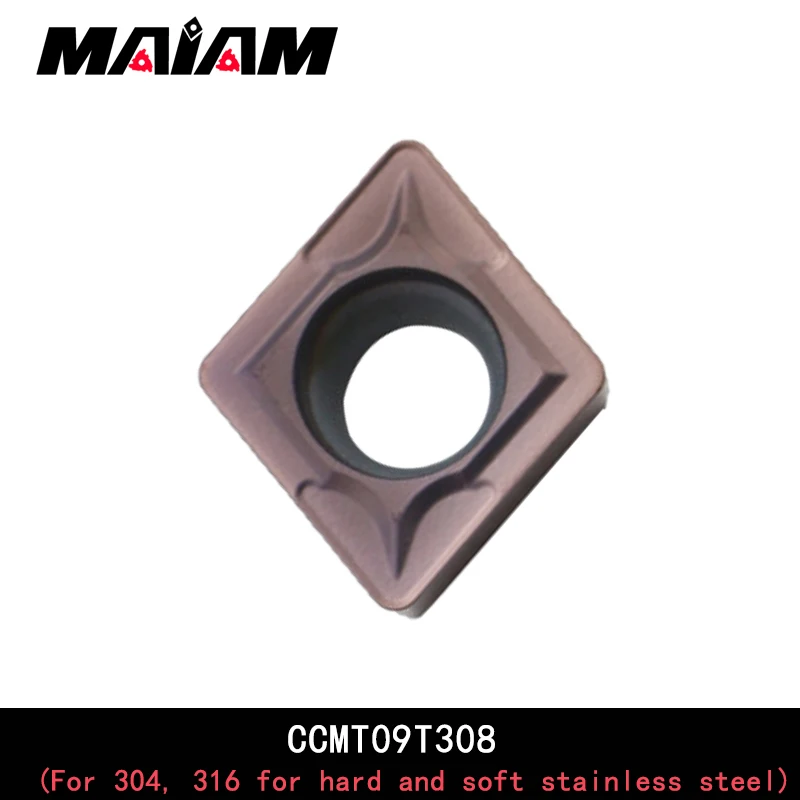 CCMT Turning tool CCMT0602 CCMT09T3 CCMT060204 CCMT09T308 insert and SCLC tool rod for  304, 316hard and soft stainless steel