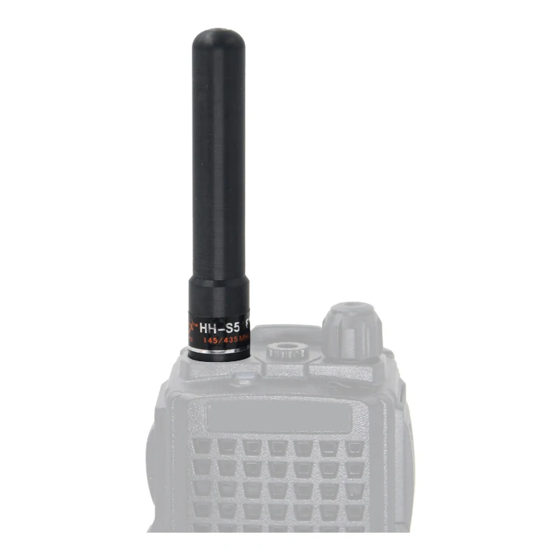 HH-518 + SMA dişi 144/430 MHz çift bant için kısa anten BaoFeng UV-5R GT-3TP UV-82 UV-5RE artı BF-F8HP BF-F9 v2 + BF-888