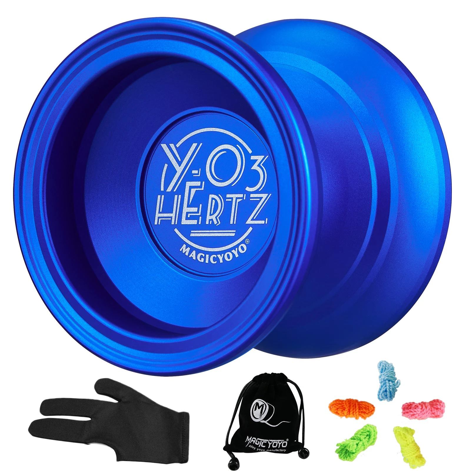 MAGICYOYO New Arrival Y03 Hertz Professional and Unresponsive YoYo Aluminum Yo Yo for Advanced Player