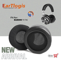 EarTlogis New Arrival Replacement Ear Pads for Bluedio T4 T4S Headset Earmuff Cover Cushions Earpads