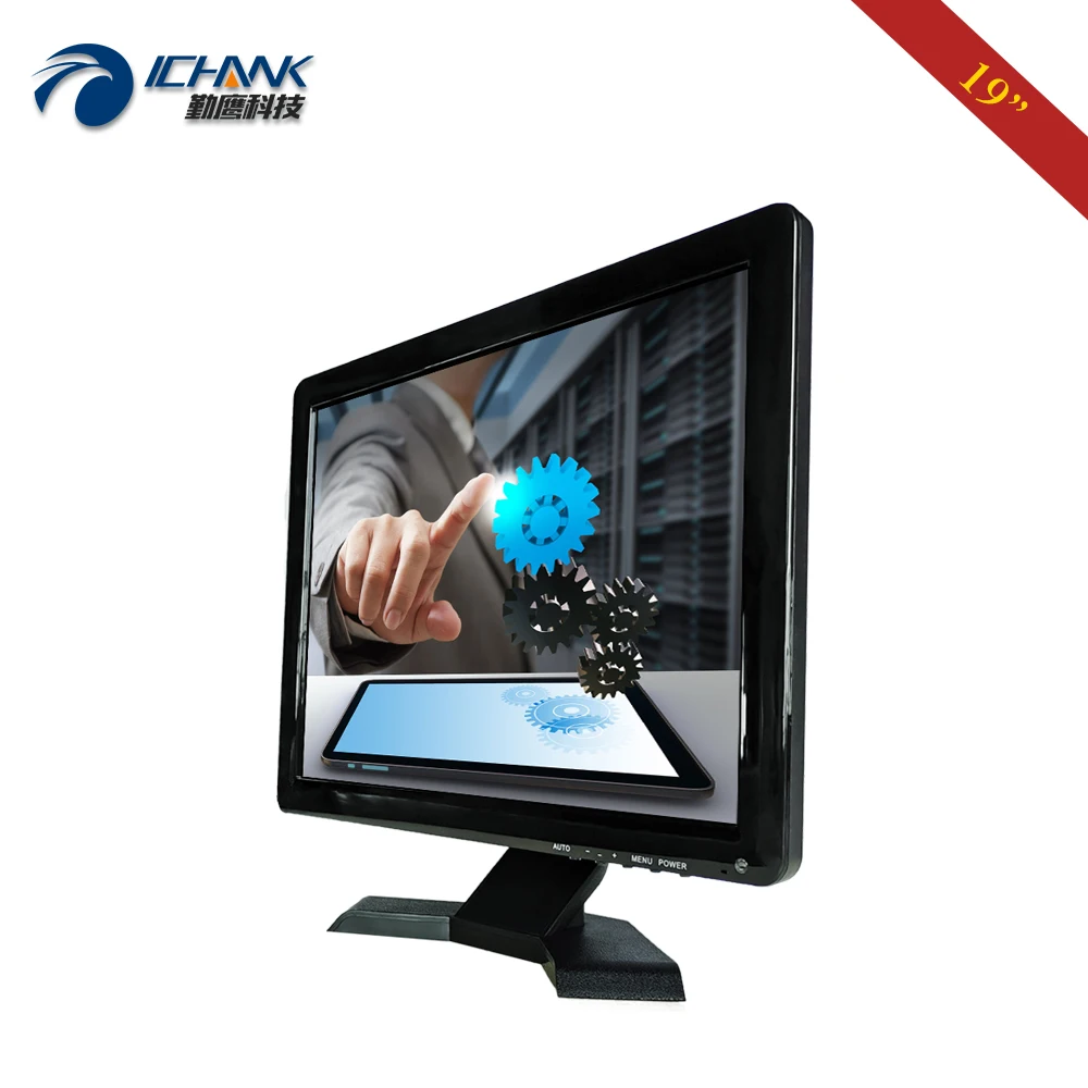 ZB190JC-591D/19 "بوصة 1280x1024 4:3 شاشة كمبيوتر شخصي HDMI VGA USB الصناعية توقيع متعدد النقاط بالسعة شاشة تعمل باللمس شاشة الكريستال السائل