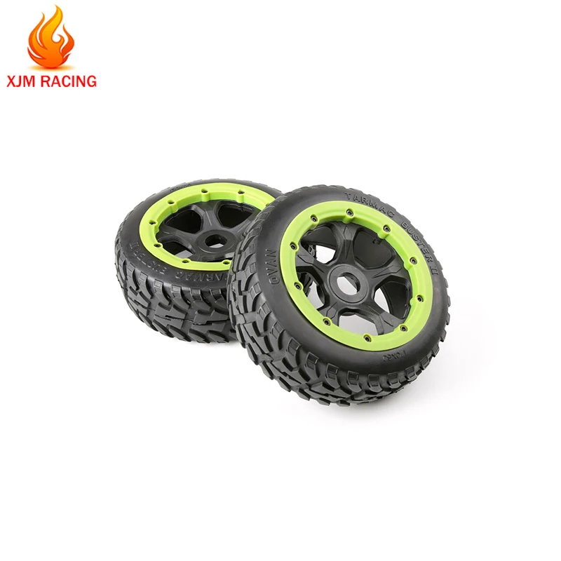 

On-road Tire Front or Rear Wheel Assembly Set for 1/5 Hpi Rofun Baha Kingmotor Rovan Baja 5b Rc Car Racing Toys Parts