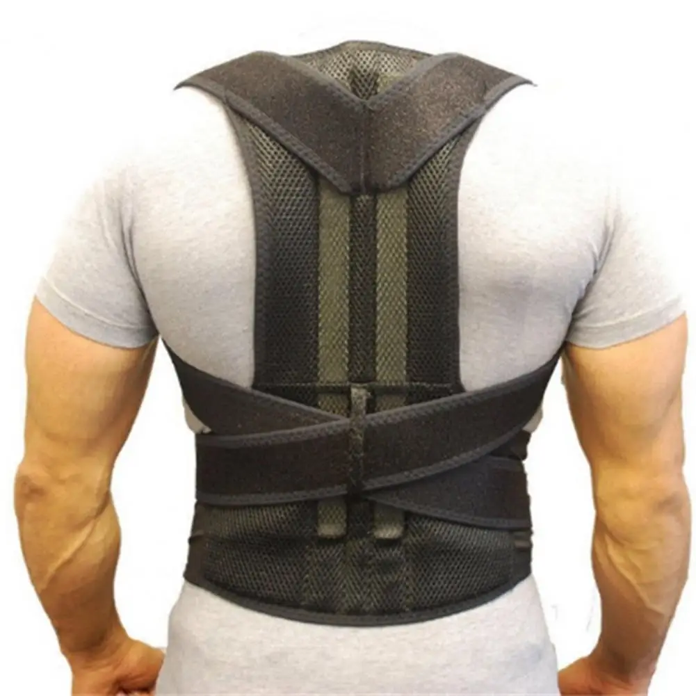 Posture Corrector Breathable 360 Degree Coverage Comfortable to Wear Adjustable Back Brace Clavicle Support for Rounded Shoulder