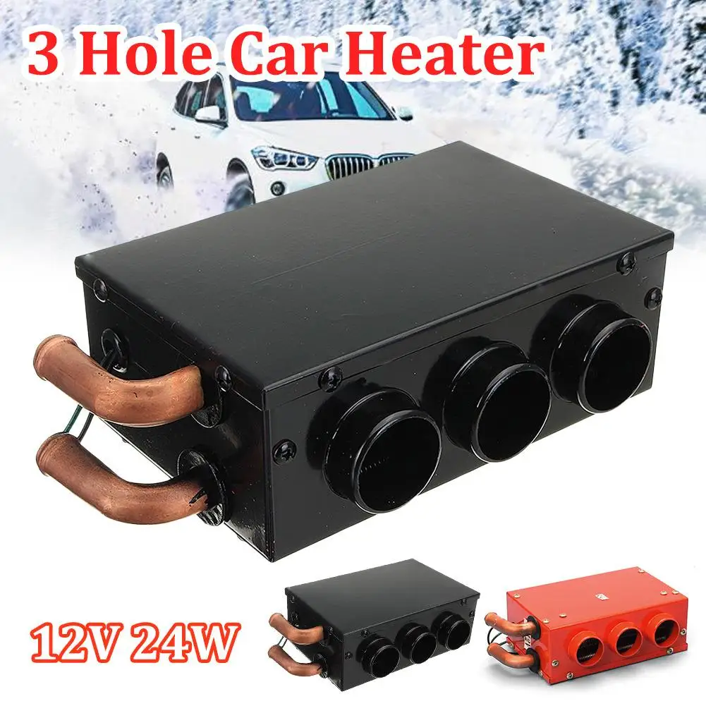 

12V24V 3 Hole Multi-function Car Heater Windshield Defogger Defroster Auxiliary Heater For RV, Motorhome Trailer, Trucks, Boats