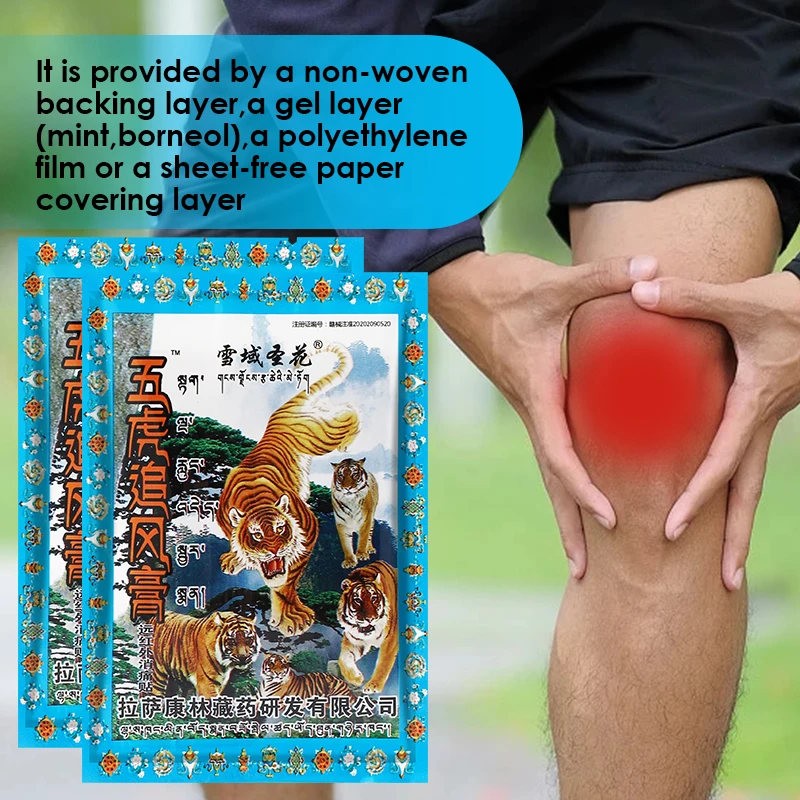 8Pcs Only$0.45 Tiger Balm Pain Relief Patch Muscle Joint Sprain Sticker Inflammation Arthritis Rheumatism Painkiller Plaster