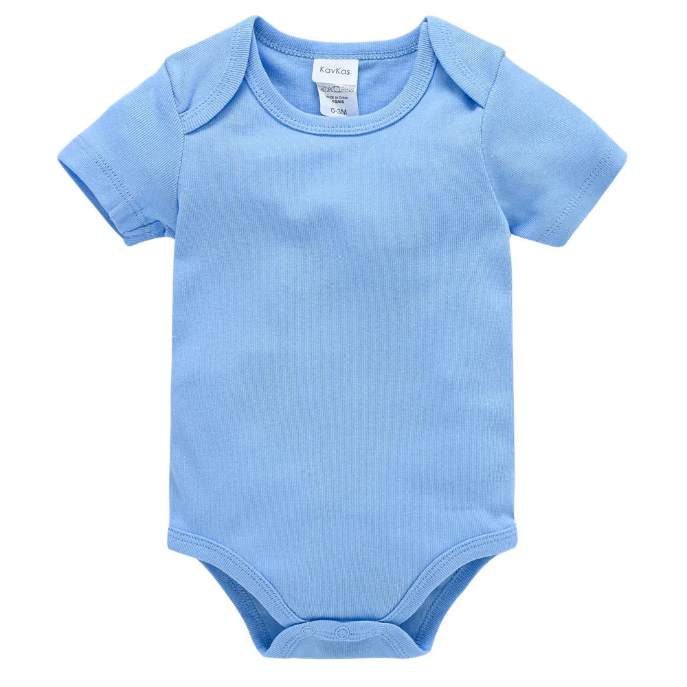 

2021 Short Sleeve Baby Boy Girls Clothes Summer Soft Cotton Newborn Body Bebe Bodysuit Infant 0-12 months Jumpsuit Outfits