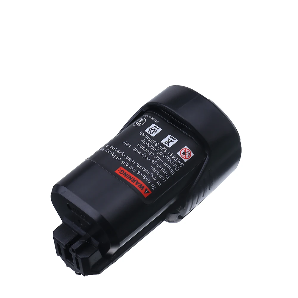 12V 6.0Ah Li-ion BAT420 Pin Thay Thế Bosch BAT411 BAT412 BAT413 BAT414 10.8-Volt Max Pin Điện Không Dây dụng Cụ L50