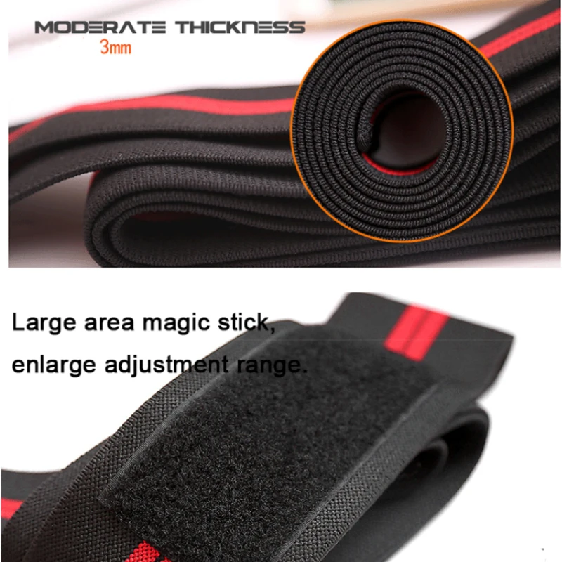 Elastic Bandage Compression Knee Support Braces Knee Wraps Squats Training Equipment Accessories Joint Protect Support