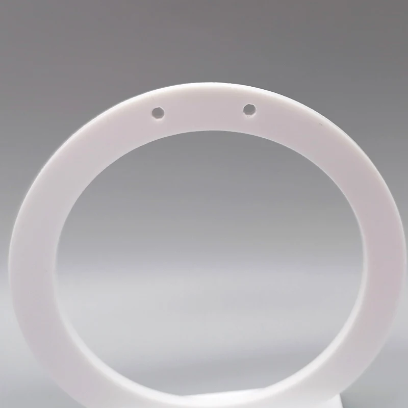 White/Clear Acrylic Round Earring Display Earring Holder Earring Stand Jewelry Display Earring Stud Organizer Crystal Show Rock