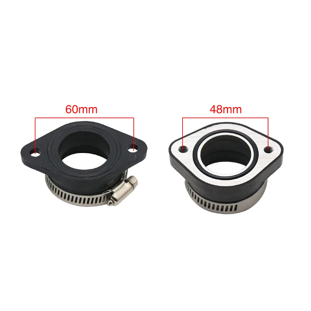 Alconstar-Motorcycle Pit Dirt Bike Carburetor Adapter Intake Mainfold Pipe For MIKUNI VM24 PWK 21 24 26 28 30 32 34mm PE28