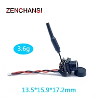 EWRF New 600TVL 4:3 FPV Mini Camera 5.8G 48CH 25mW CMOS 120 Degree AIO LED Light Caddx Beetel V1 FPV Camera For RC Models