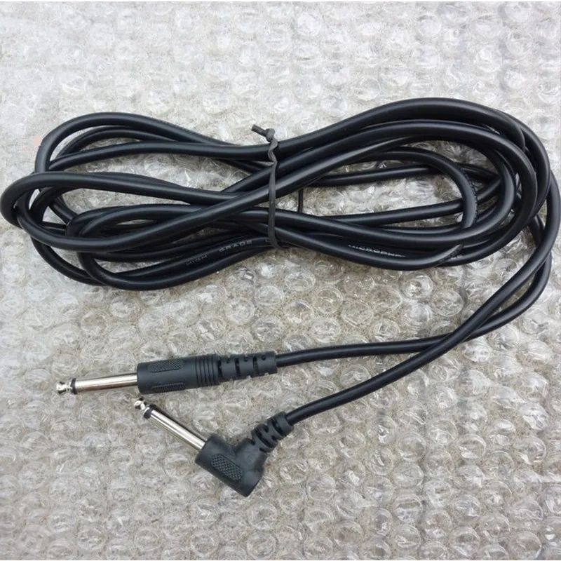 3M Schwarzes Akustik-Elektrogitarren-Verstärkerkabel Audio-Gitarrenkabel Gitarrenzubehör Teile – Detail 1