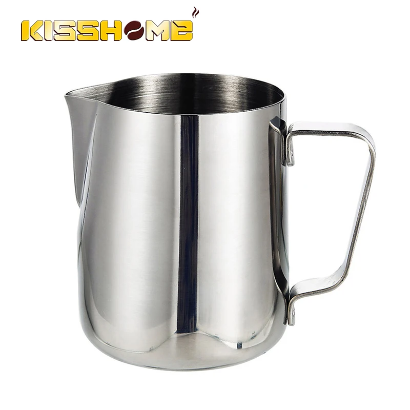 Espresso Milk Frother Jug Frothing Pitcher Steam Feature 304 Stainless Steel Coffee Latte Barista Accessories 100ml 150ml 200ml