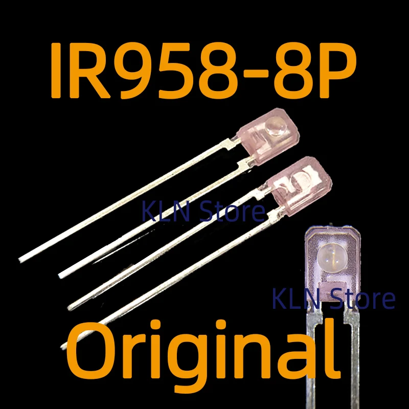 50pcs IR958-8C IR958-8P PT958-8C Infrared Emitting Diode Photodiode DIP-2 IR958 IR958 PT958 original