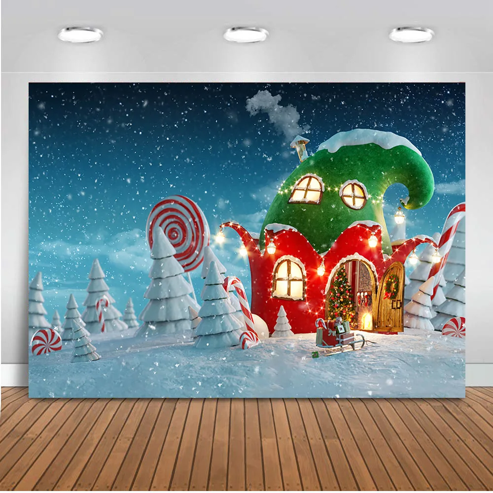 عيد الميلاد الخلفيات فوتوكول خرافة الشتاء الثلوج الوليد الطفل صورة خلفية الحلوى السماء المرصعة بالنجوم الشتاء الثلوج المناظر الطبيعية ديكور