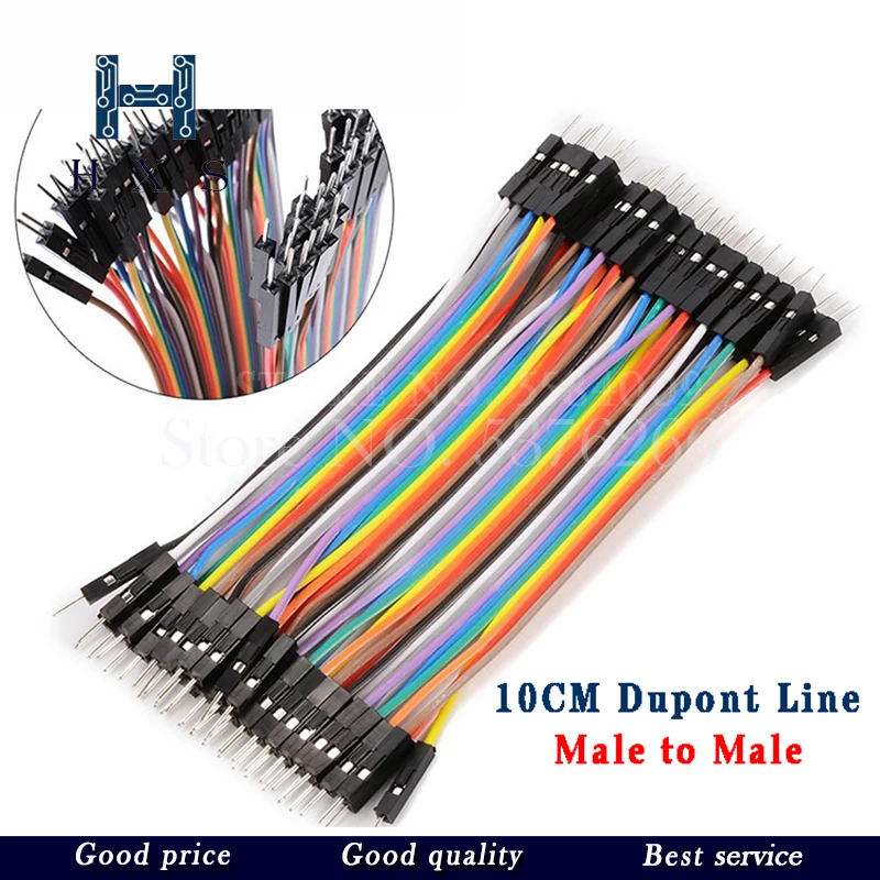 40-120pcs Dupont Line 10CM 40Pin Male to Male + Male to Female and Female to Female Jumper Wire Dupont Cable for Arduino DIY KIT