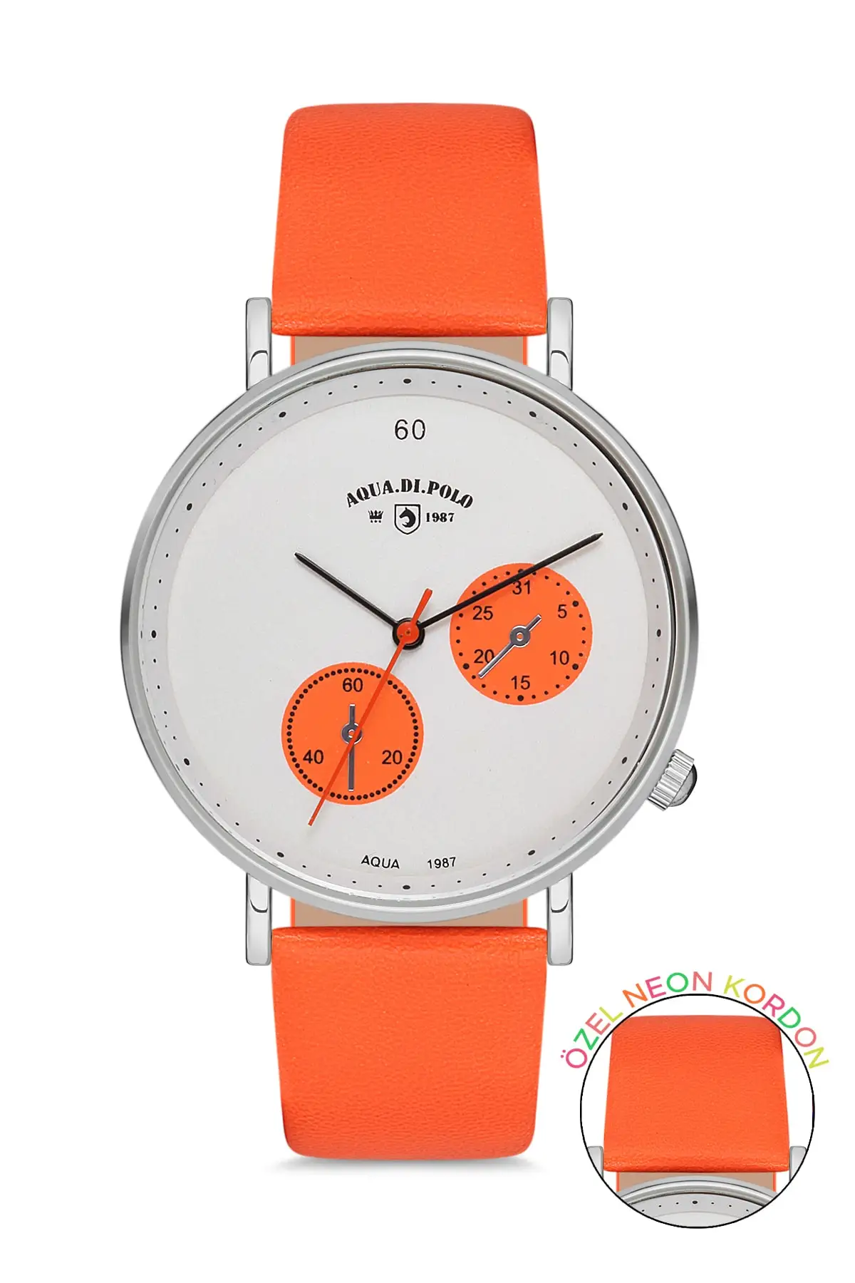 Unisex Orange Sleeve Clock Apwa037103