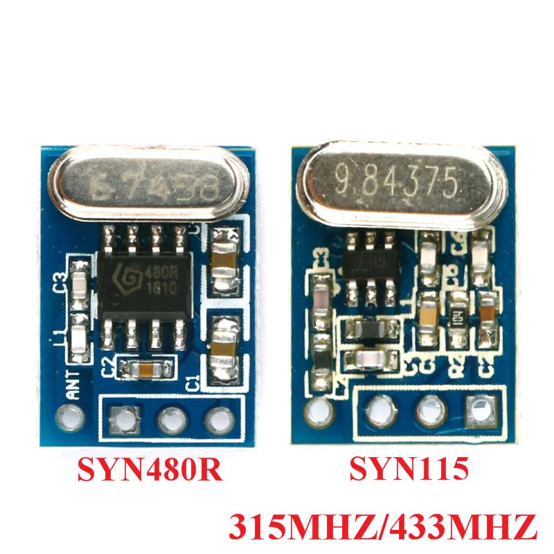 SYN115 SYN480R 315MHZ 433MHZ Transmitter Receiver Wireless Module ASK/OOK Transmitter Receiver Board For Arduino