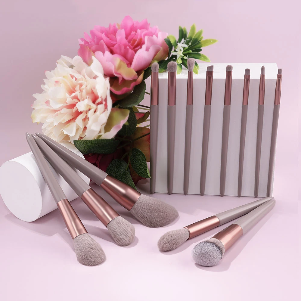 

RONSLORE 13PCS Makeup Brushes Beauty Cosmetict Foundation Powder EyeShadow Blending Eyeliner Eyelash Eyebrow Makeup Brush Set