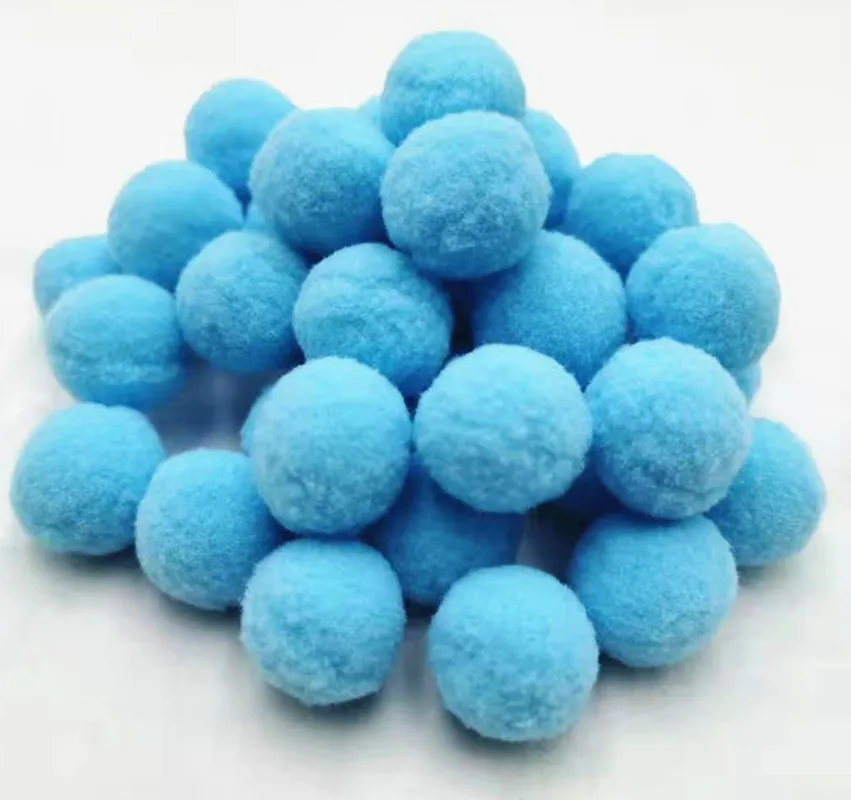 30 millimetri Pompon Fluffy Morbido Pom Poms Pompoms Sfera Per Bambini Fatti A Mano Giocattoli di Natale di Cerimonia Nuziale Della Decorazione