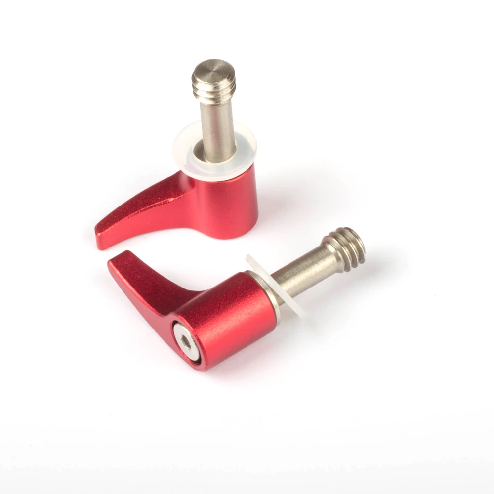 M4 M5 M6 1/4" Wingnut Ratcheting Thumb Screw Hardware fr 15mm Rod Clamp Film Camera Rig Gimbal Stabilizer Machine Armor Cage