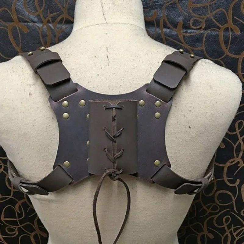 Épée Médiévale en Cuir Katana pour Homme, Fourreau de Dos, Gaine Viking, Gothique, Steampunk, Kokor, oral alier, Rapière, Support, Larp, SFP