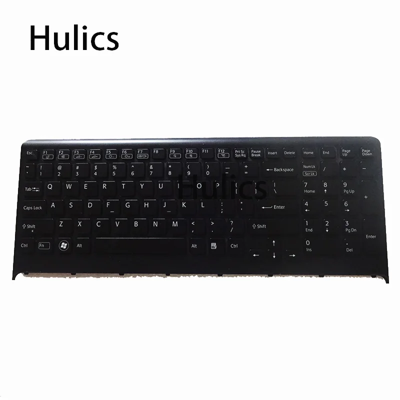 Hulics Used For SONY VPCF2 VPCF21 VPCF22 VPCF23 MBX-243 With Backlight Laptop Keyboard US Standard