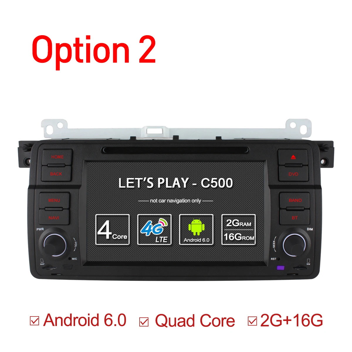 Ownice C500 Android 6.0 Octa 8 Core for bmw E46 M3 car dvd gps navi wifi 4G BT Radio RDS 2GB RAM 32GB ROM support DAB+ TPMS