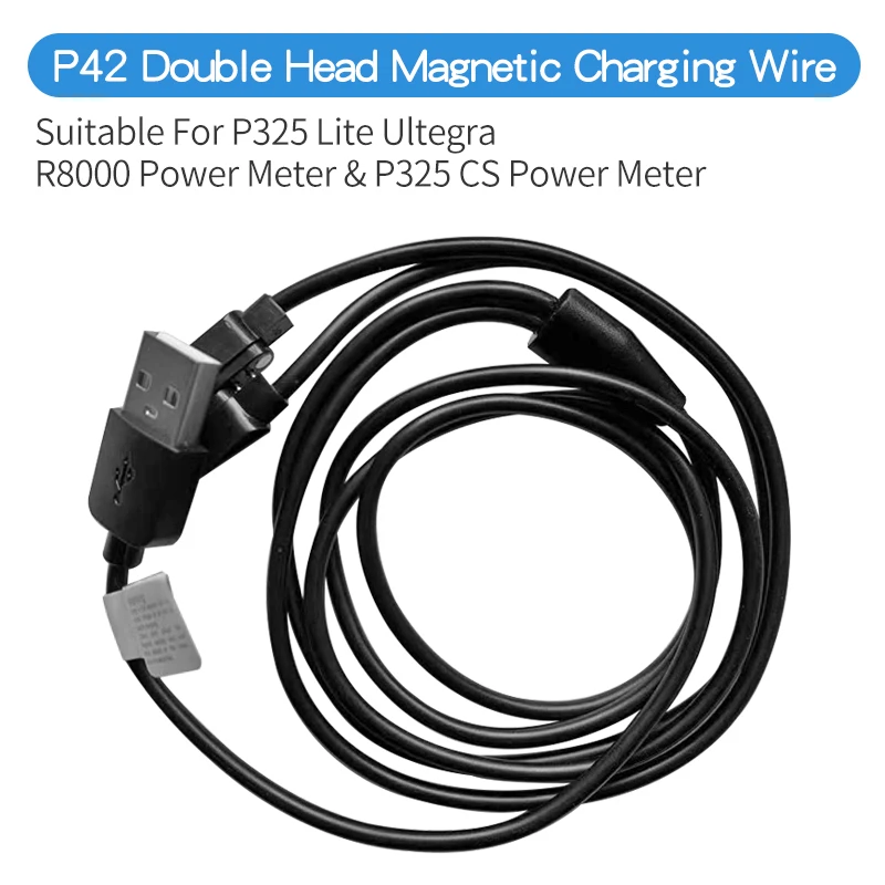 Magene Original-Ladekabel für P325 CS PES 505, Dual-Head, magnetisch, kompatibel mit Ultegra R8000 Lite, Kurbel-Leistungsmesser – Detail 5