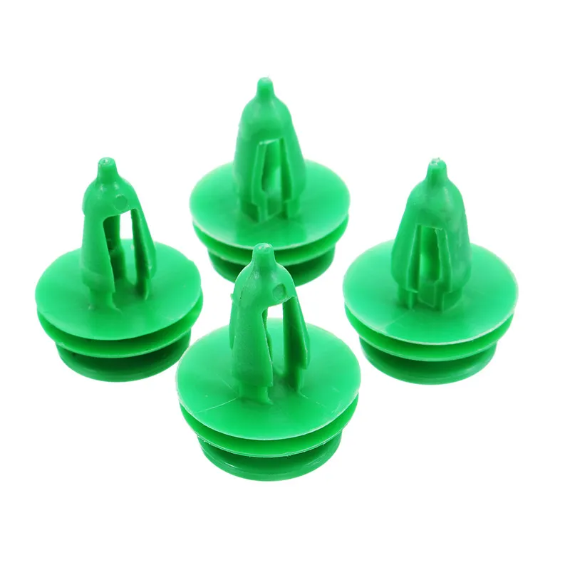 50Pcs Car Door Panel Trim Fasteners Plastic Green Clips for Jeep Grand Cherokee For Chrysler WJ For Jeep For Chrysler Replaces