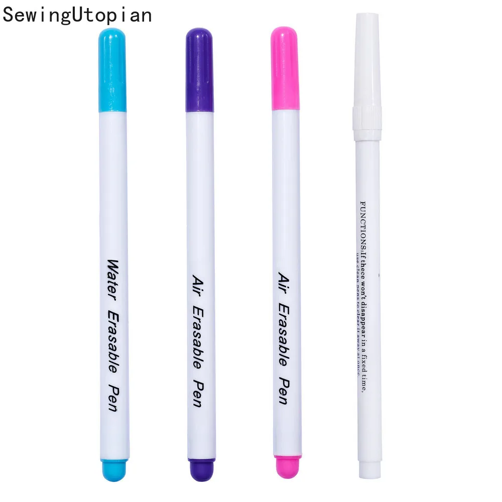 4PCS Washable Handle Erasable Pen New Best-selling Creative Drawing Gel Refill Office School Writing Stationery Patchwork Tools