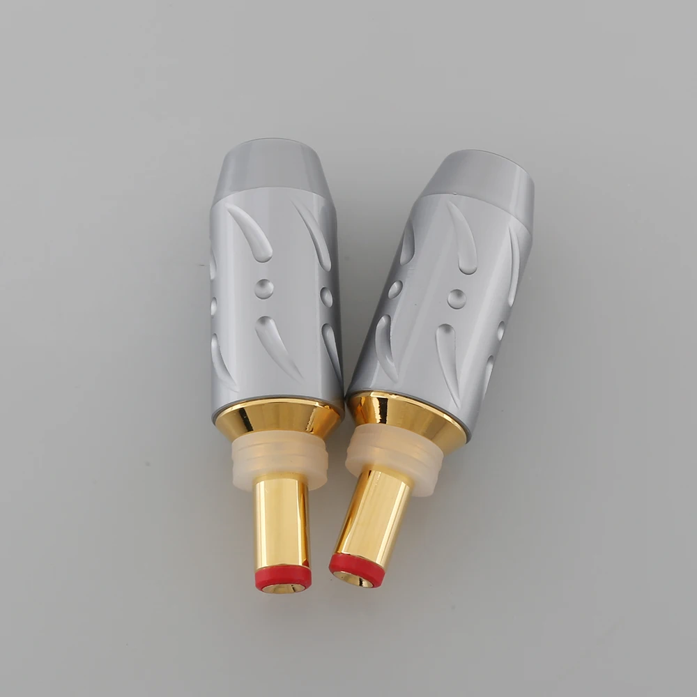 فيبورغ DC21G DC-2.1G موصل جاك تيار مستمر 2.1 مللي متر مطلية بالذهب Ø8mm أعلى جودة تيار مستمر كابل المقابس لتطبيقات السمعية