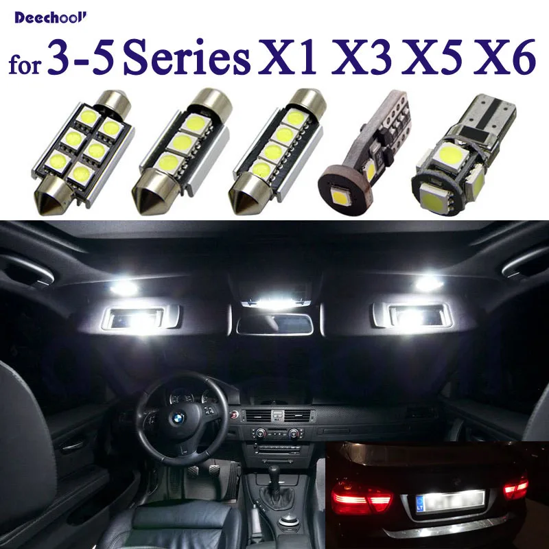 

Canbus 100% LED License Plate Bulb + Interior Dome Light for BMW E36 E46 E90 E91 E92 E93 E39 E60 E61 F10 E84 E83 F25 E53 E70 E71