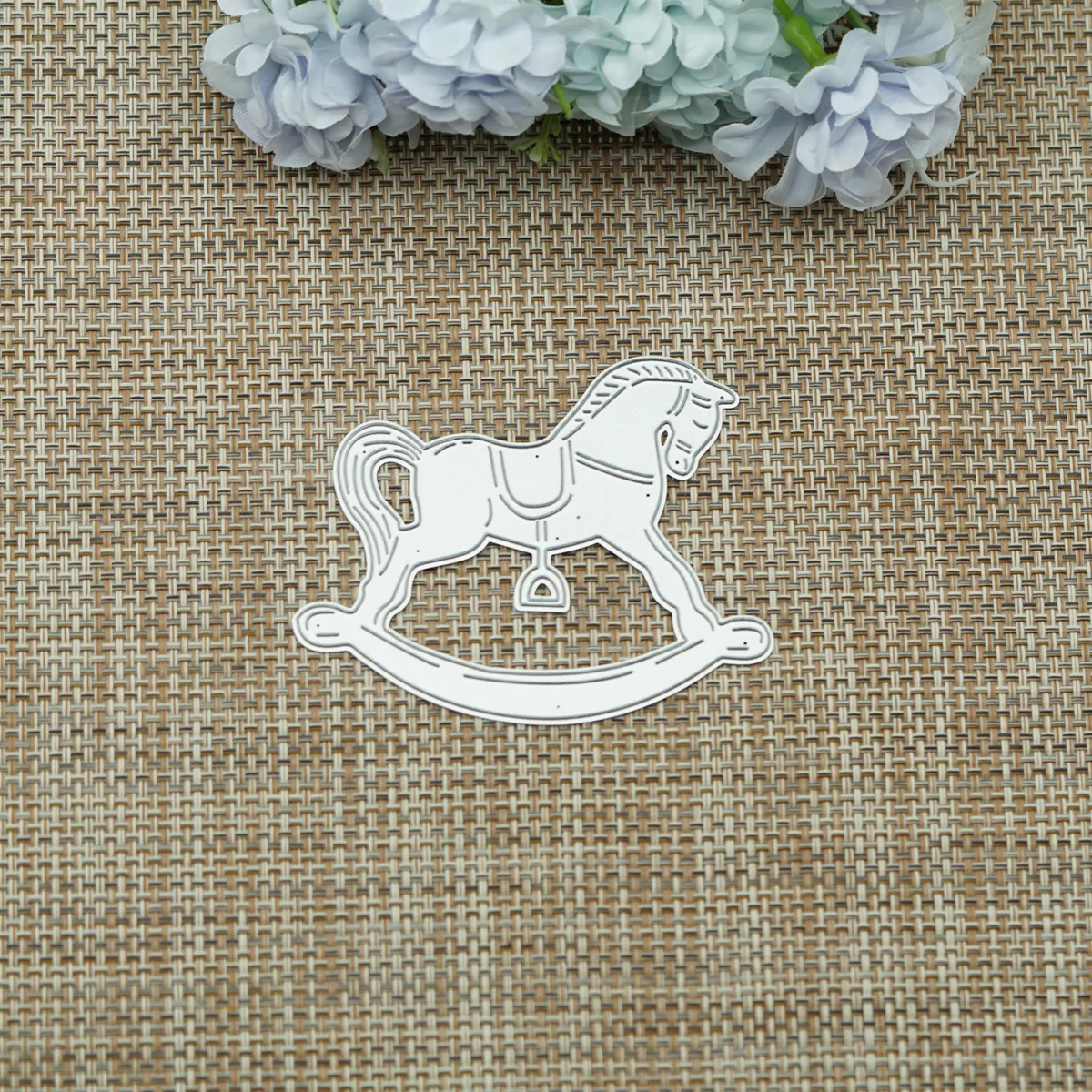 Cartoon Rocking Horse Metal Cutting Dies Animal Type Shape DIY Scrapbooking Album Paper Card Embossing Decorating Craft Paper