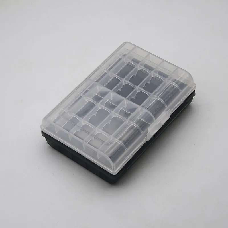 MasterFire 600pcs/lot Plastic AA AAA Battery Holder Box Organizer Container For AA AAA Batteries Storage Boxes Case Cover