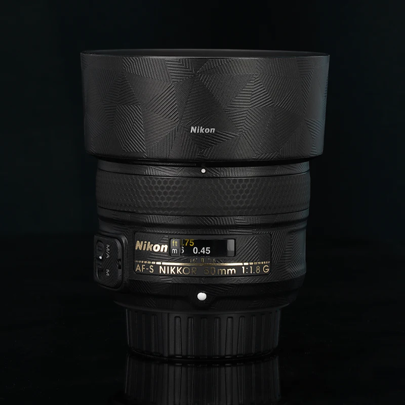 Película protectora de lente SLR para NIKON AF-S 50F1.8G, Protector de lente, antiarañazos pegatina, película de envoltura de lente