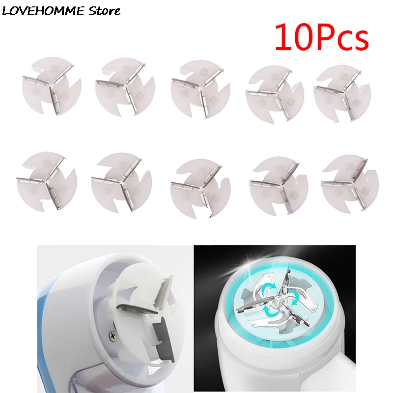 10PCS Stainless Steel Hair Ball Trimmer Fabric Shaver Universal Lint Remover Blades Replacement Head Pellets Machine Pill Blade