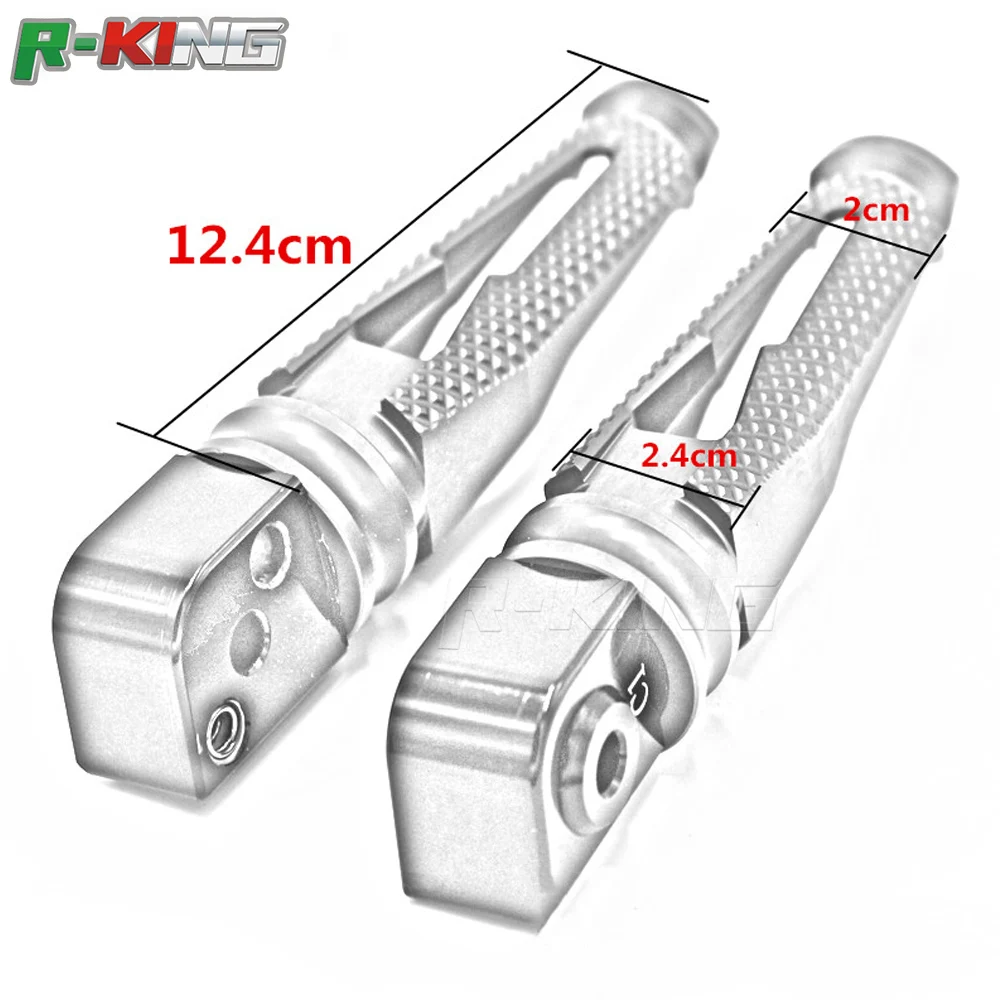 Motorcycle Accesstories Rear Foot Pegs Footrest Adapter Rider/Passenger Footpegs For Aprilia GPR125 GPR150 APR150-6 CR150