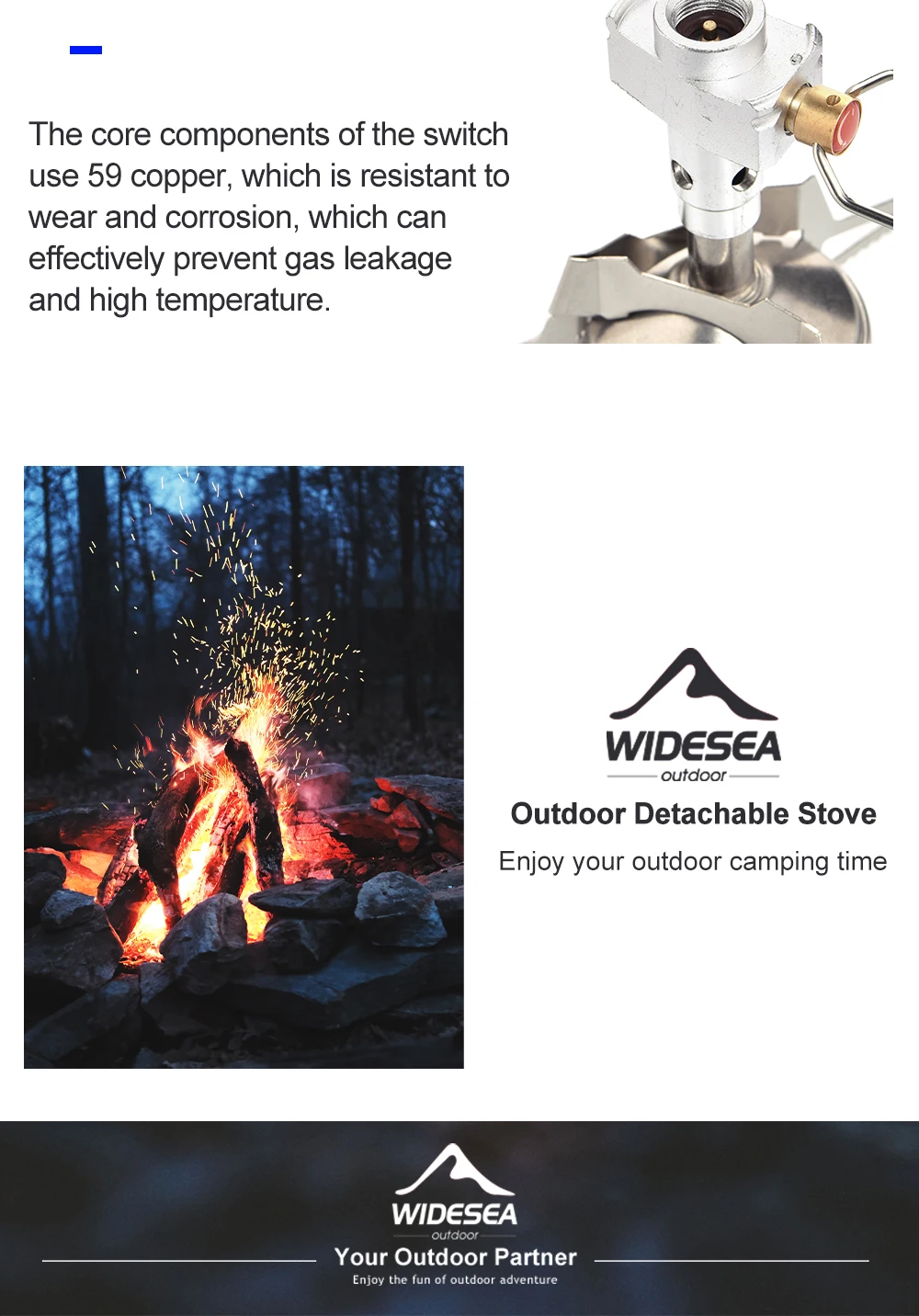 Système de Cuisson WideSea avec Échangeur de Chaleur - Réchaud à Gaz Système de Cuisson WideSea avec Échangeur de Chaleur - Réchaud à Gaz