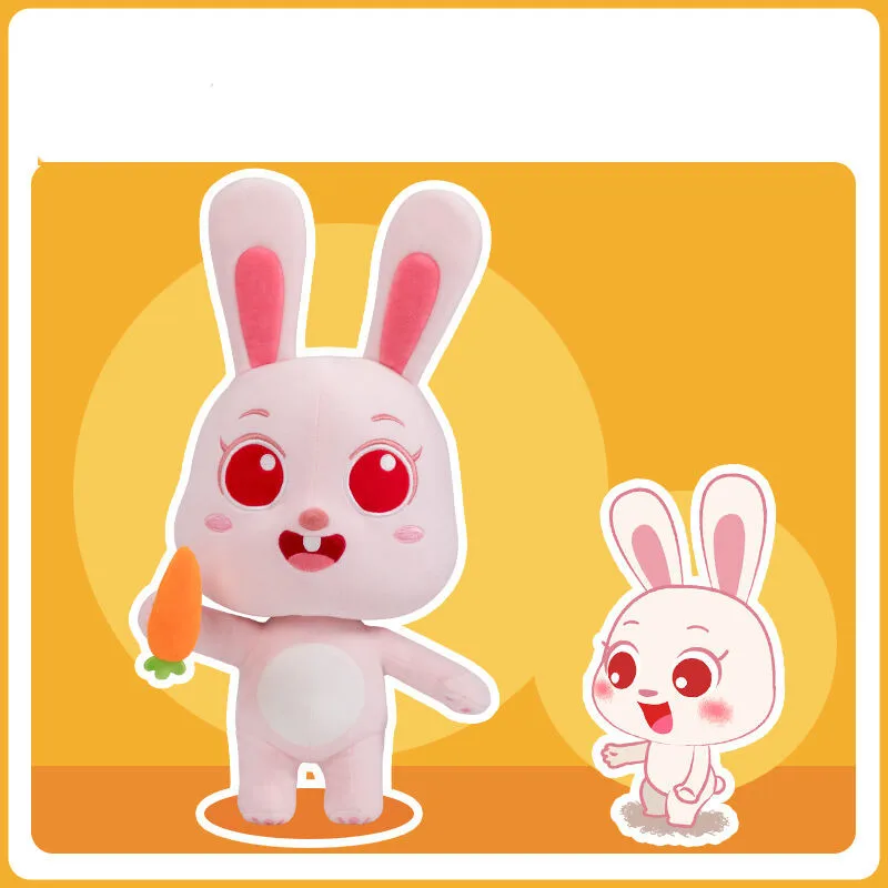 40cm BabyBus Cute Rabbit Plush Toys Soft Stuffed Dolls For Kid Girls Birthday Christmas Gift