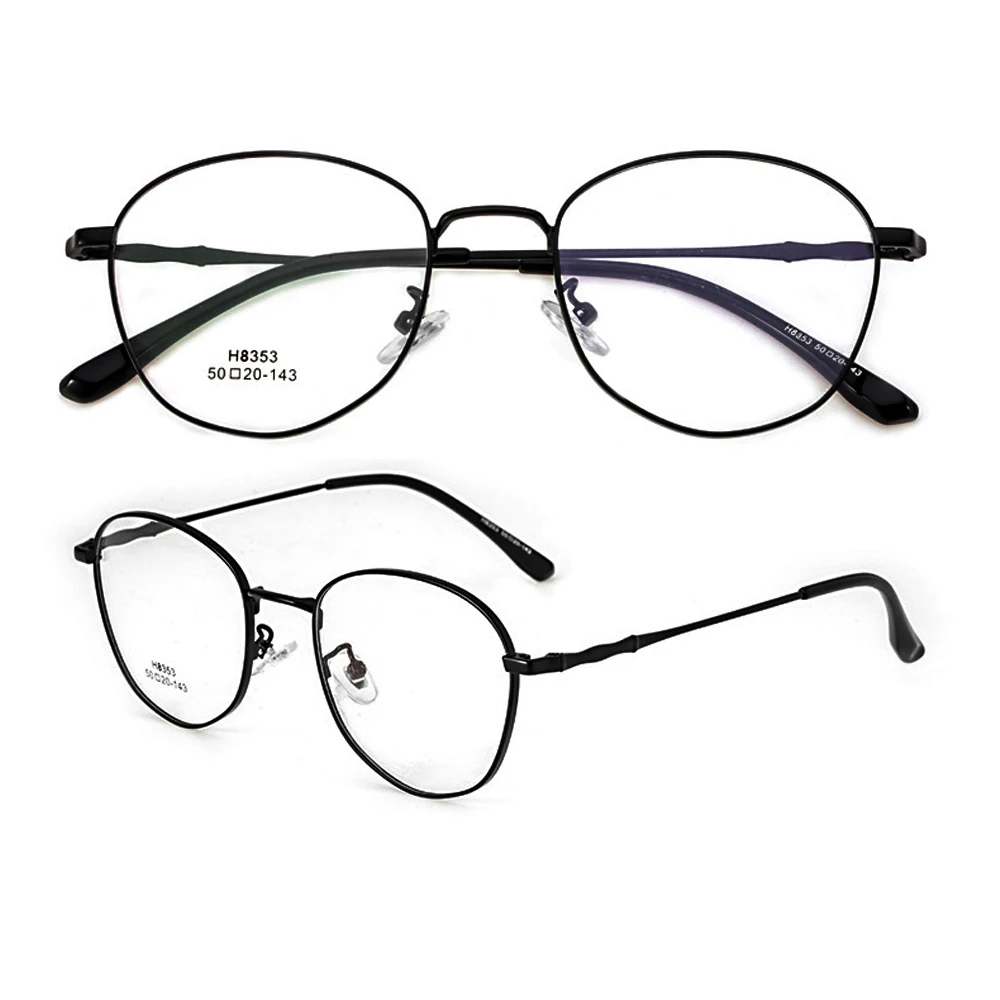 

Fashion Retro Oval Metal Anti Blu Light Ultralight Optical Reading Glasses Business for Men Women+1 +1.5 +2 +2.5 +3 +3.5 +4