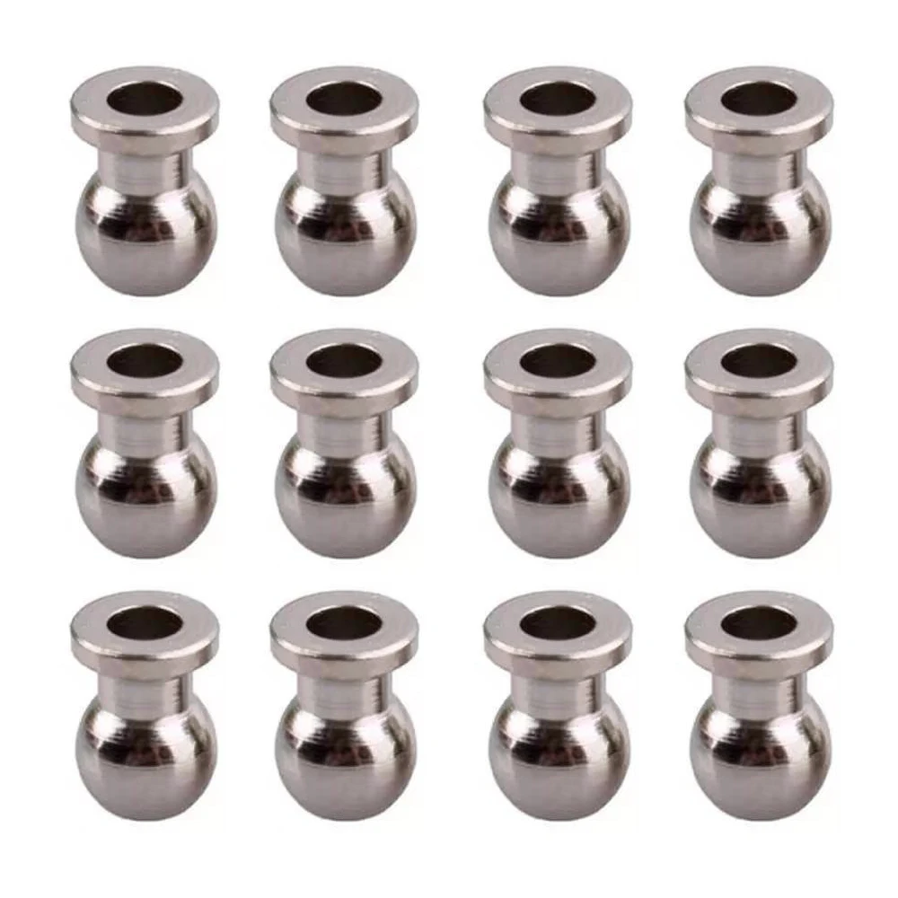 

12PCS Parts & Accessories 02169 3*5.8*7.5mm Shock Ball Head Steering Link Ball Metal Screws for RC 1/10 HSP Nitro Climbing Car