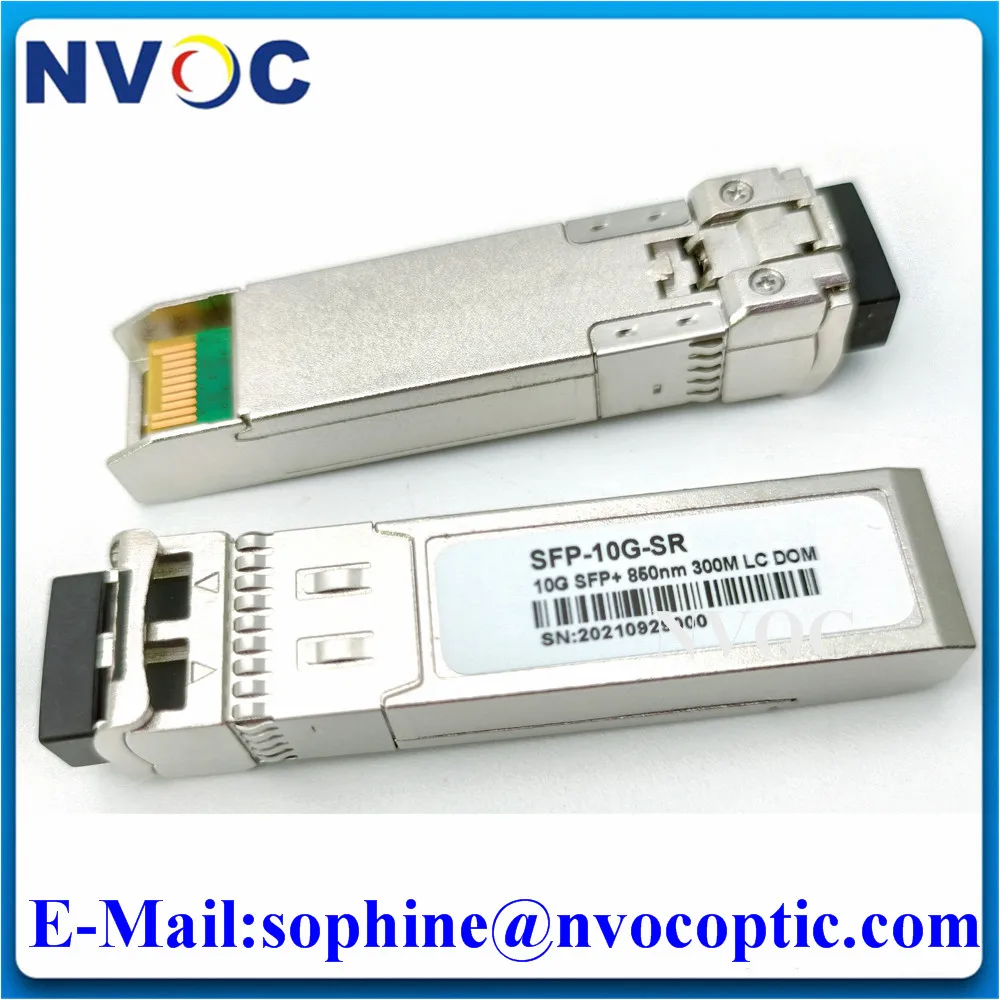 10G SR 850nm 300M,SFP Fiber Optical Transceiver Module 10GBASE SFP+ DDM Compatible for Ubiquiti/Mikrotik/Zyxel