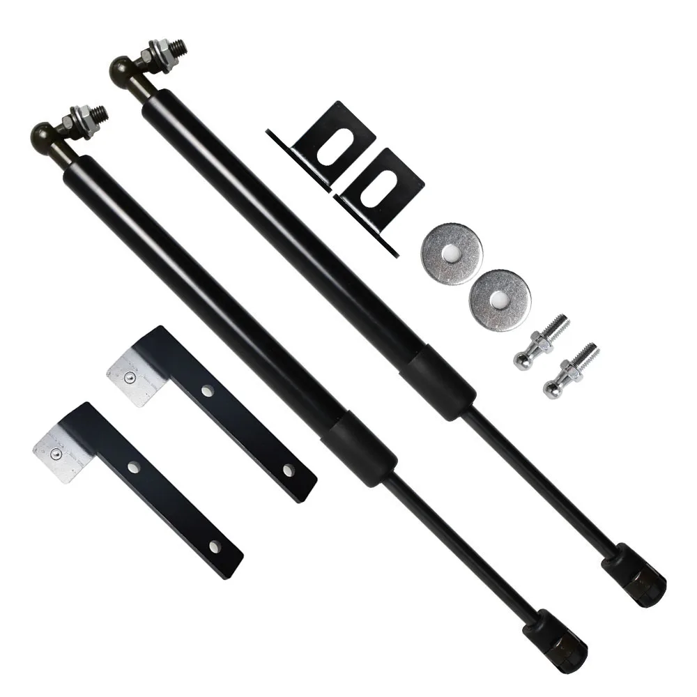 Hood Bonnet Modify Gas Struts Lift Support Shock Damper for Volkswagen Tiguan 2007-2019 Carbon Fiber Absorber